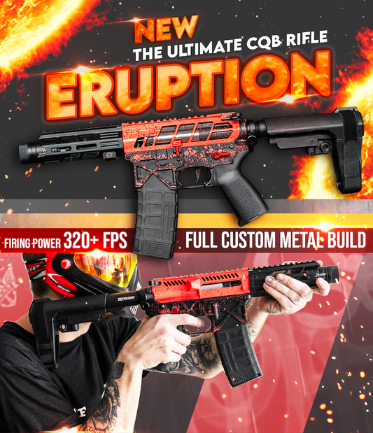 „Eruption“ GBG Custom – Gel Blaster (Metall)