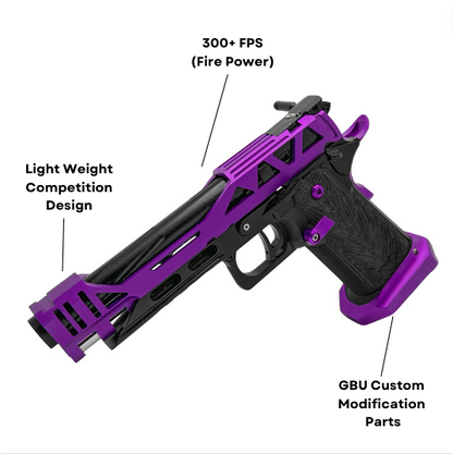 „Fumes“ 5.1 Competition Custom Hi-Capa – Gel Blaster (Metall)