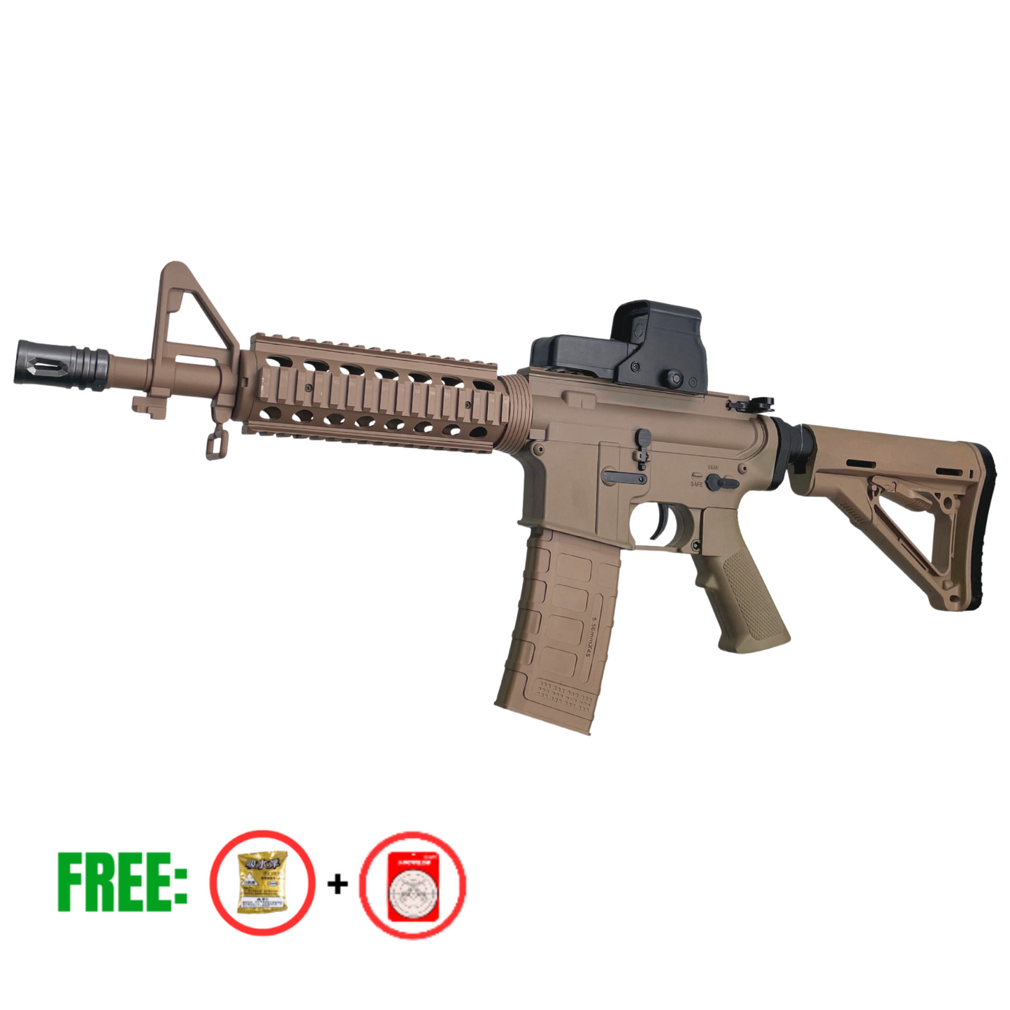 Tan M4A1 V8 – Gel Blaster (Ausgabe 2024)