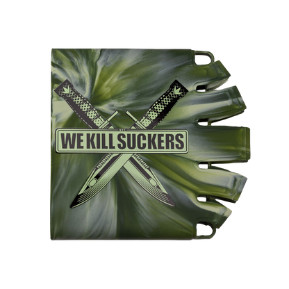Bunker Kings - Knuckle Butt Tank Cover - WKS Knife - Camo