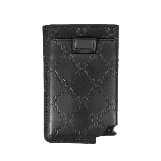 HK Army Switch-Geldbörse – Monogramm – Schwarz