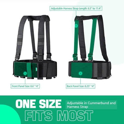 Amomax Low Profile Speed Chest Rig mit 9 Taschen