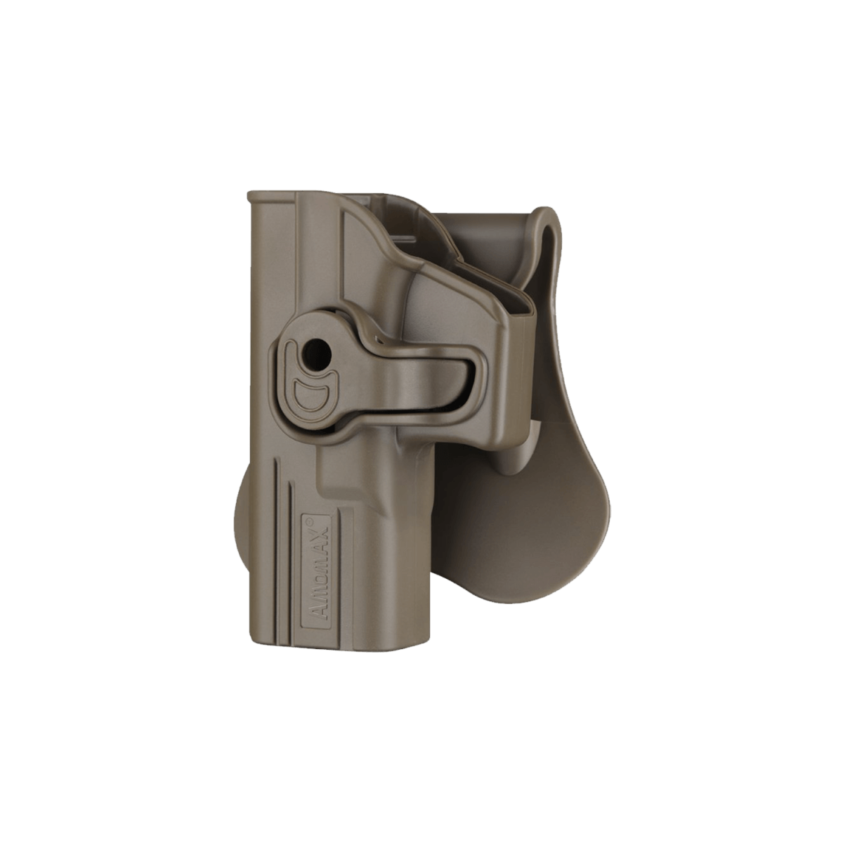 Amomax Taktisches Holster (FDE) – Linkshänder