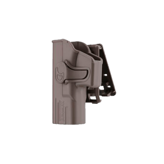 Amomax Taktisches Holster (FDE) – Linkshänder