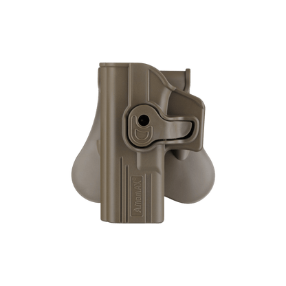 Amomax Taktisches Holster (FDE) – Linkshänder