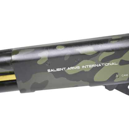 APS Salient Arms MKIII Shotgun Gelsoft Blaster – Schwarz Multicam