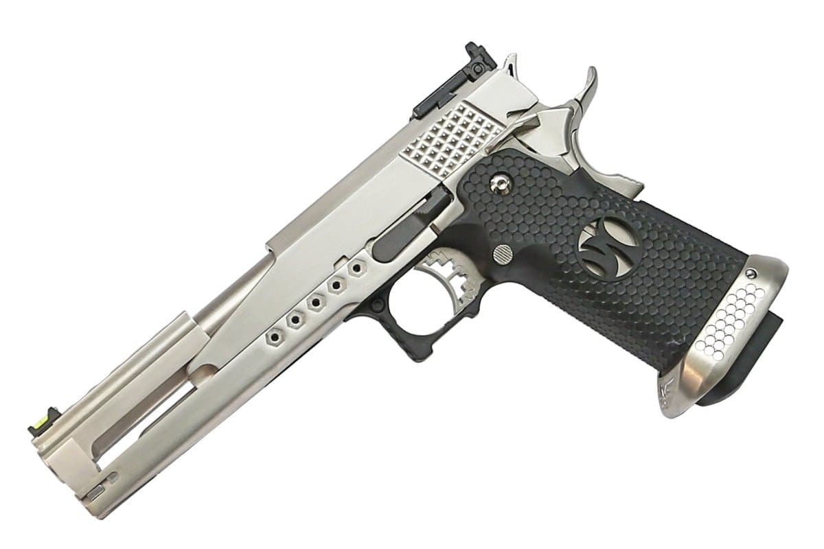 AW Custom AW-HX2201 Hi-Capa GBB-Pistole mit geteiltem Rahmen