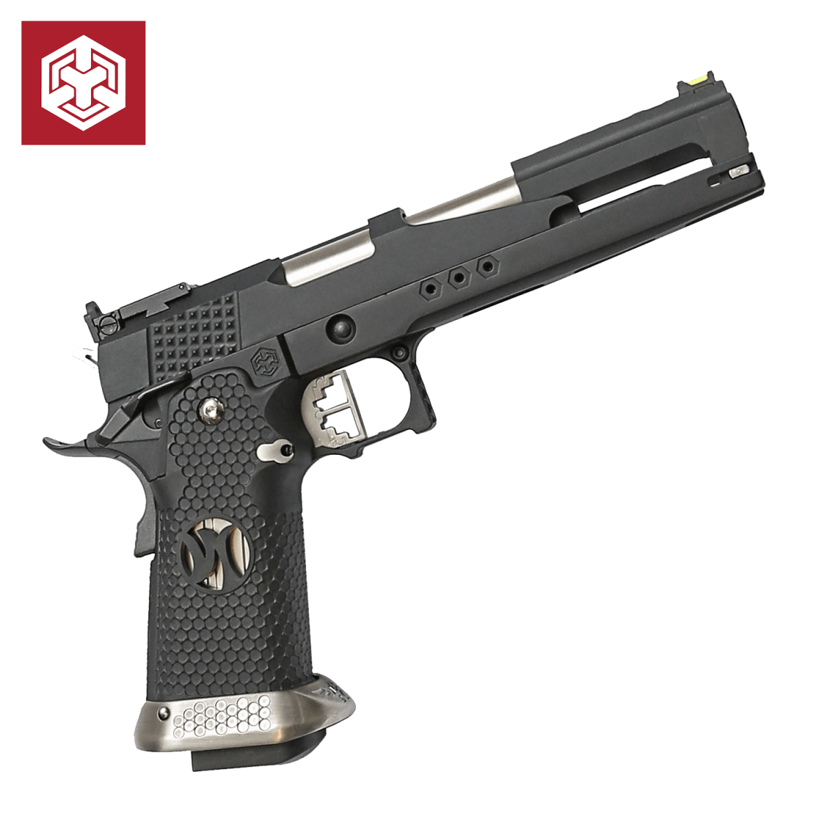 AW Custom AW-HX2202 Hi-Capa GBB-Pistole mit geteiltem Rahmen