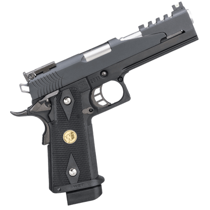„Black Dragon“ WE-Tech Full Auto Competition Series Hi-Capa Gas Blowback Gel Blaster Pistole