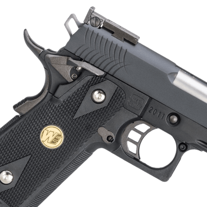 „Black Dragon“ WE-Tech Full Auto Competition Series Hi-Capa Gas Blowback Gel Blaster Pistole