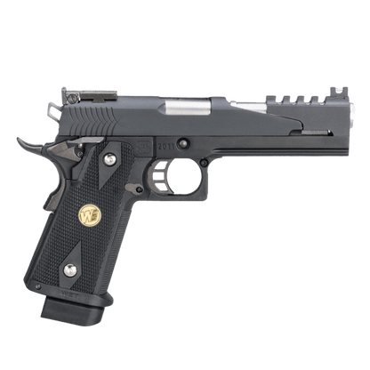 „Black Dragon“ WE-Tech Full Auto Competition Series Hi-Capa Gas Blowback Gel Blaster Pistole