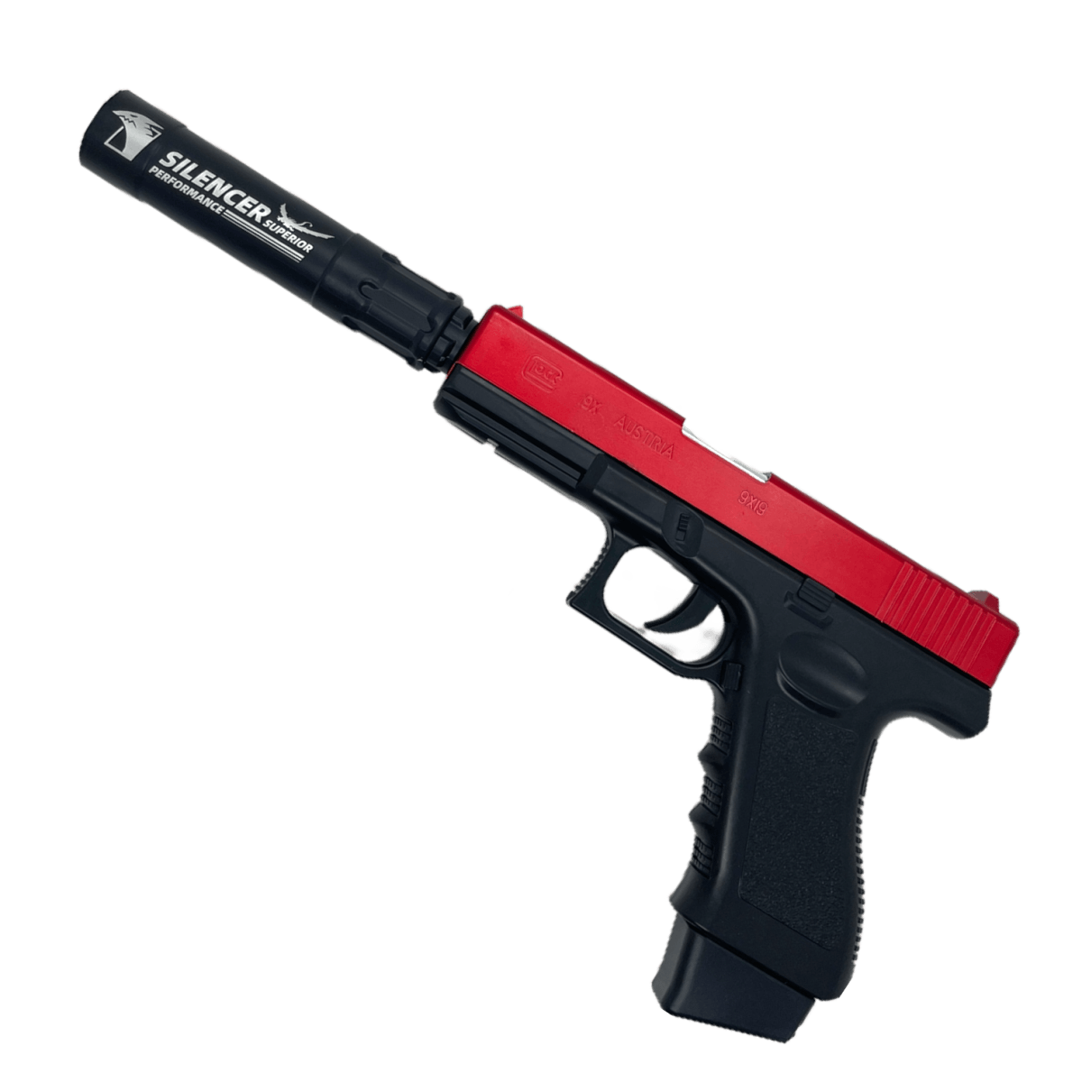 BOYA Softdart Glock 18 - Schwarz/Rot