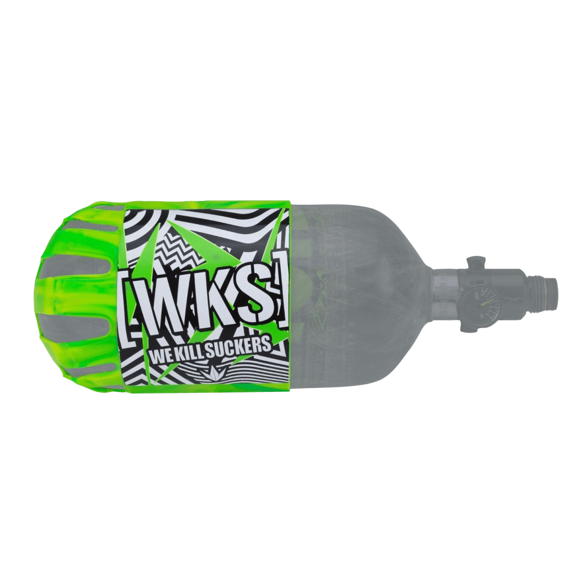 Bunker Kings - Knuckle Butt Tankabdeckung - WKS Shred - Limette
