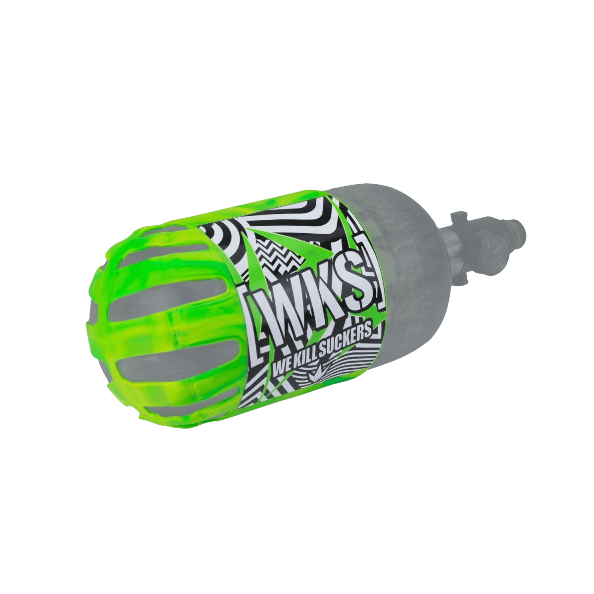 Bunker Kings - Knuckle Butt Tankabdeckung - WKS Shred - Limette