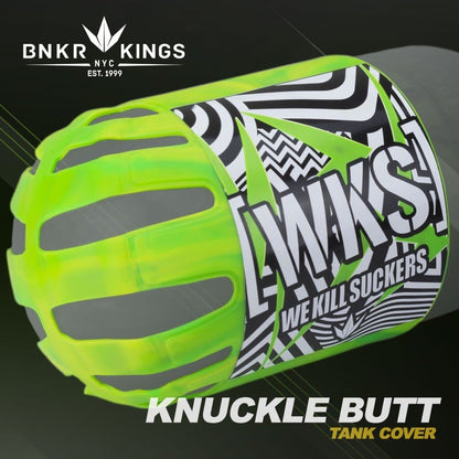 Bunker Kings - Knuckle Butt Tankabdeckung - WKS Shred - Limette