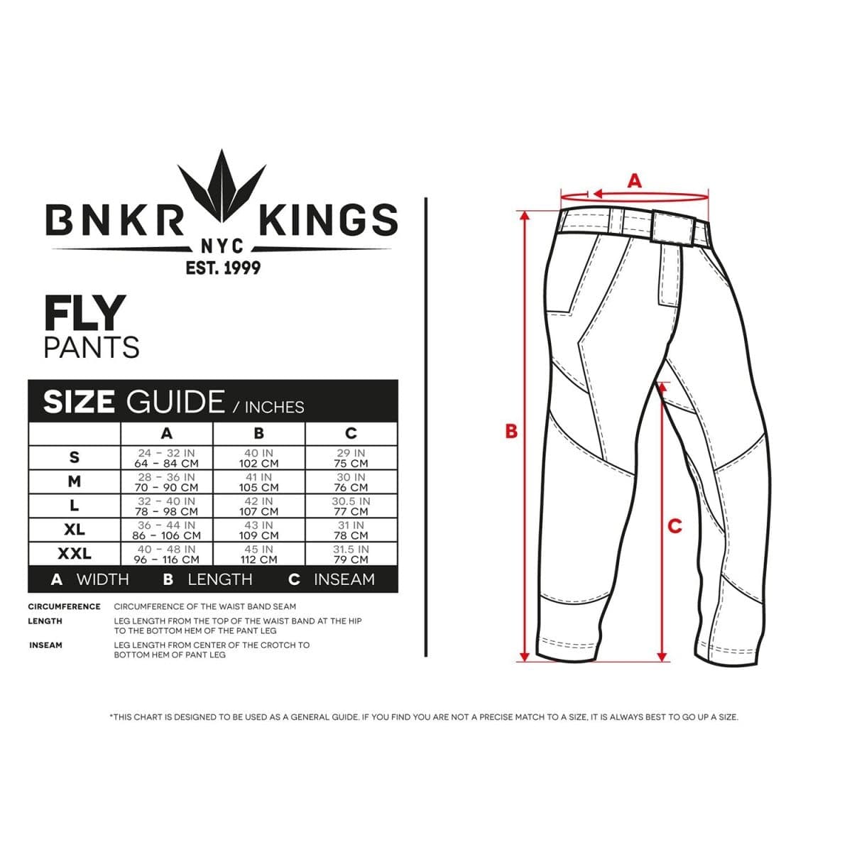 Bunkerkings Featherlite Fliegenhose