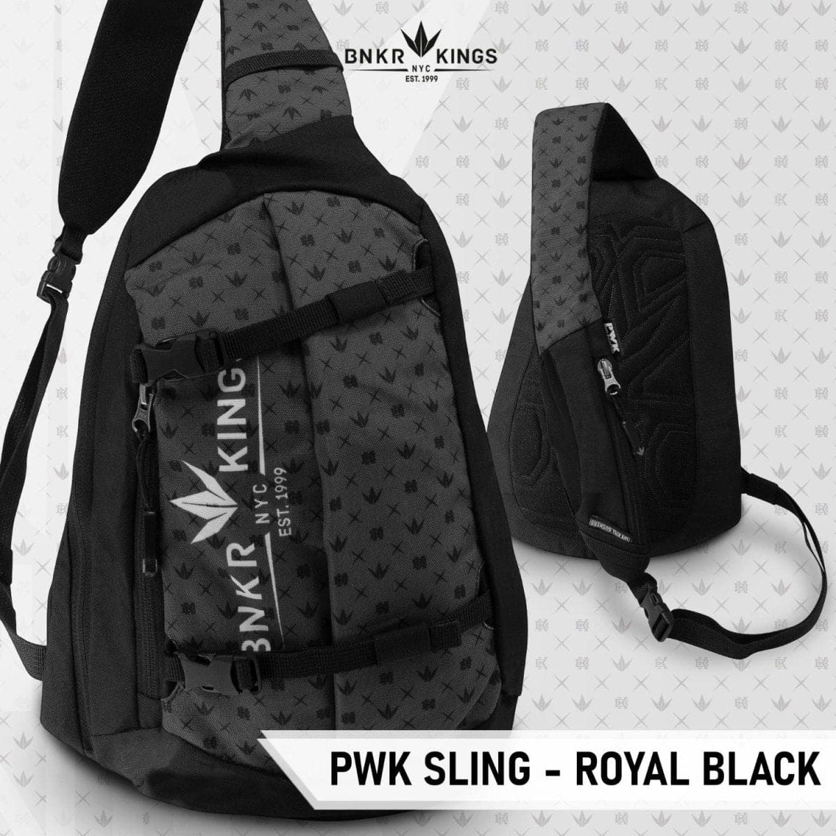 Bunkerkings PWK Sling Bag – Royal Black