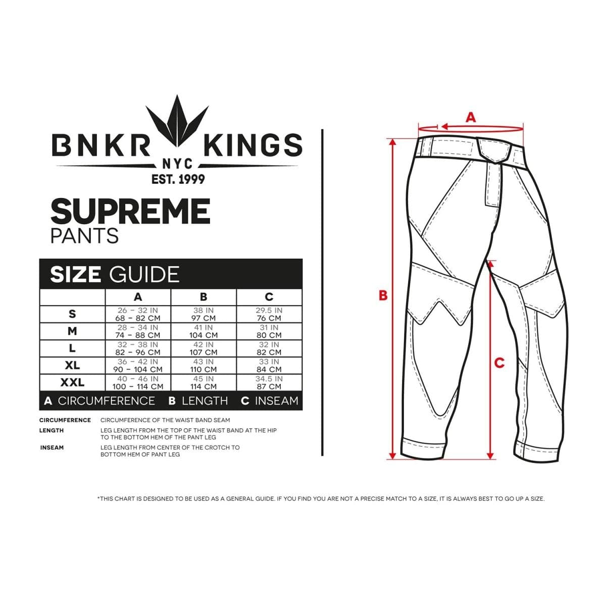 Bunkerkings V2 Supreme Hose – Schwarz
