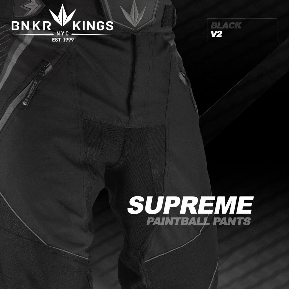 Bunkerkings V2 Supreme Hose – Schwarz