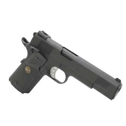 „CQB Master“ WE Tech 1911 MEU Gelsoft Gas Blowback Pistole – schwarze Version