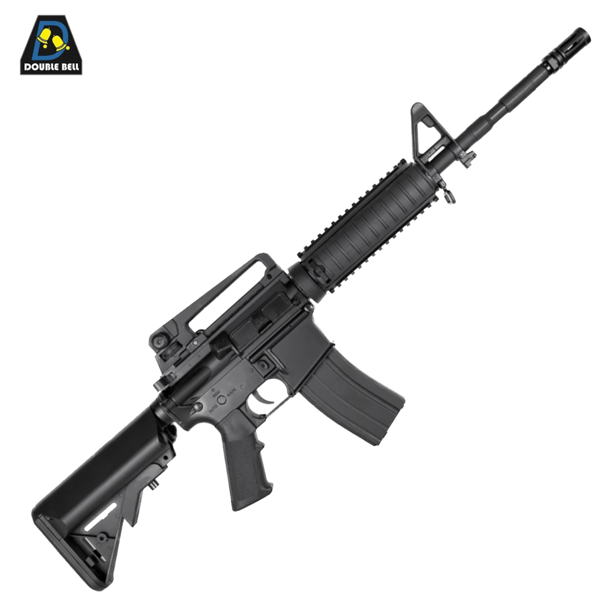 Double Bell M4A1 RIS AEG Gel Blaster – Schwarz
