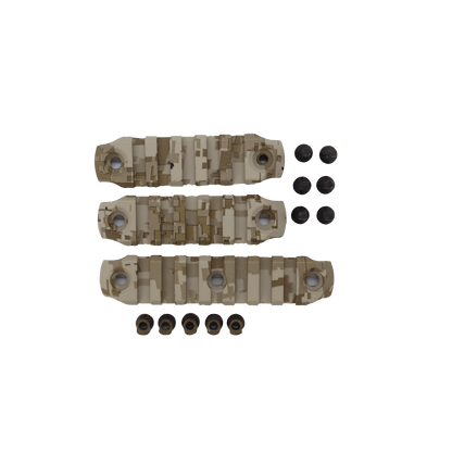 DYTAC Keymod Polymerschienen-Set – Digital Desert