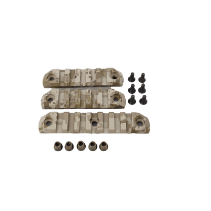 DYTAC Keymod Polymerschienen-Set – Digital Desert