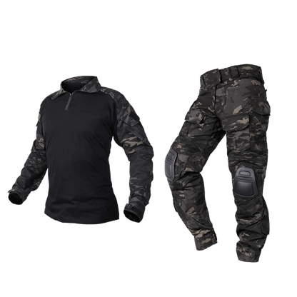 FROG SUIT Tactical Uniform - Black Multicam - Tactical Edge Hobbies