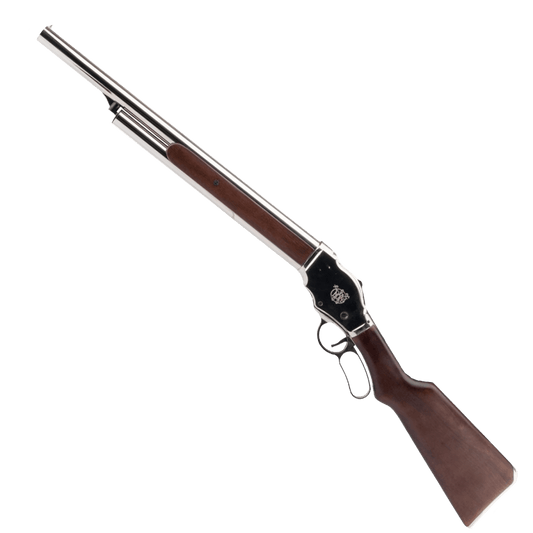 Golden Eagle 1887 Long Lever Action Shotgun Gel Blaster – Silber/Echtholz