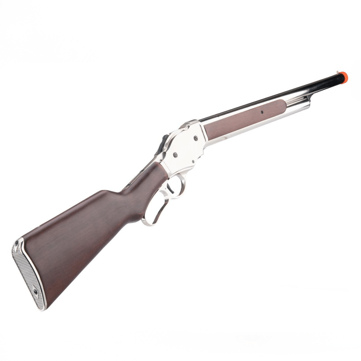 Golden Eagle 1887 Long Lever Action Shotgun Gel Blaster – Silber/Echtholz