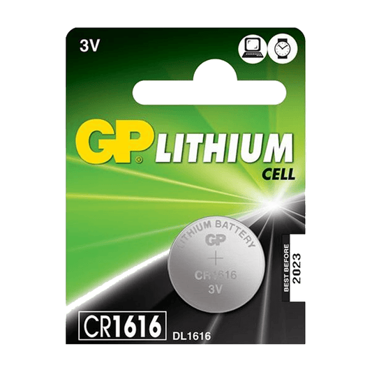 GP Lithiumzelle 3 V CR1616 (DL1616) Batterie