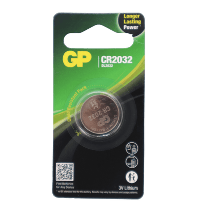 GP Lithiumzelle 3 V CR2032 (DL2032) Batterie