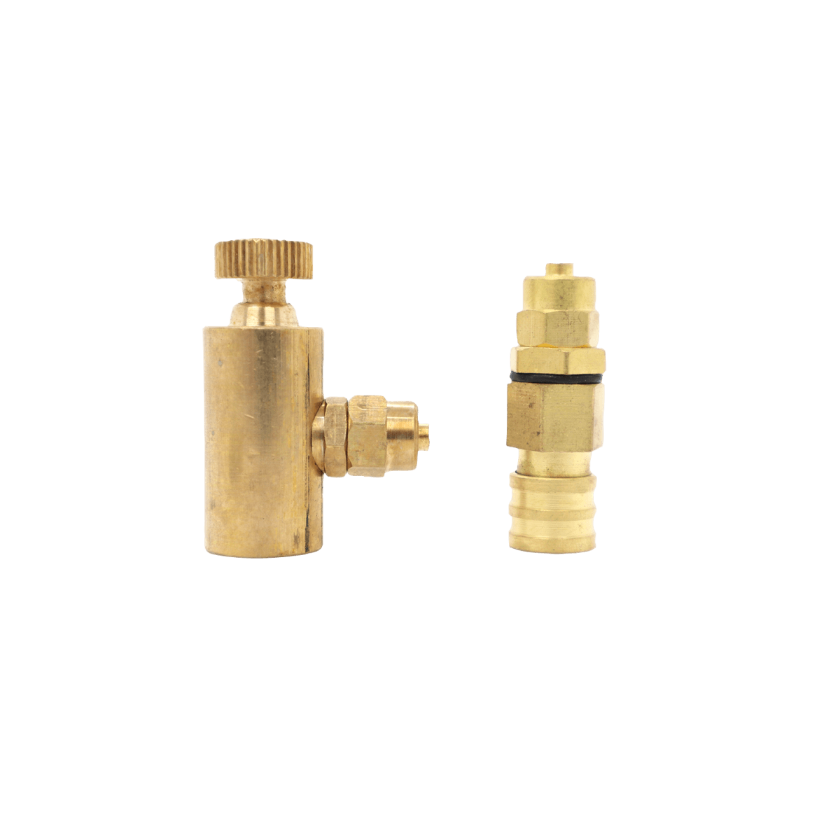 Grünes Gas-Adapter-Set