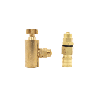Grünes Gas-Adapter-Set