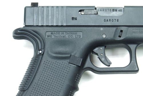 Guarder Beaver Tail Grip für G-Serie Gen.4 (Schwarz)