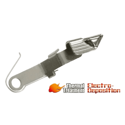 Guarder Extended Slide Stop für Marui G19 Gen3/4 & G17 Gen4 (Silber)