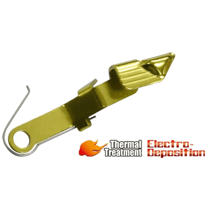 Guarder Marui G19 Gen3/4 & G17 Gen4 Stahl-Schiebezapfen (verlängert/Gold)