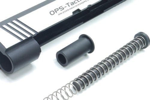 Guarder Edelstahl-Federkappe für Marui Hi-Capa 4.3 – Schwarz