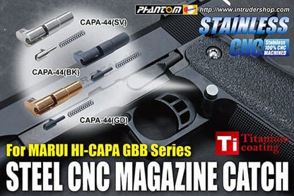 Guarder TM Hi-Capa Steel Magazinverschluss – Gold