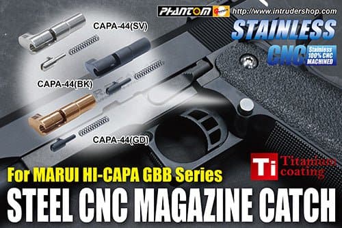Guarder TM Hi-Capa Steel Magazinverschluss – Gold