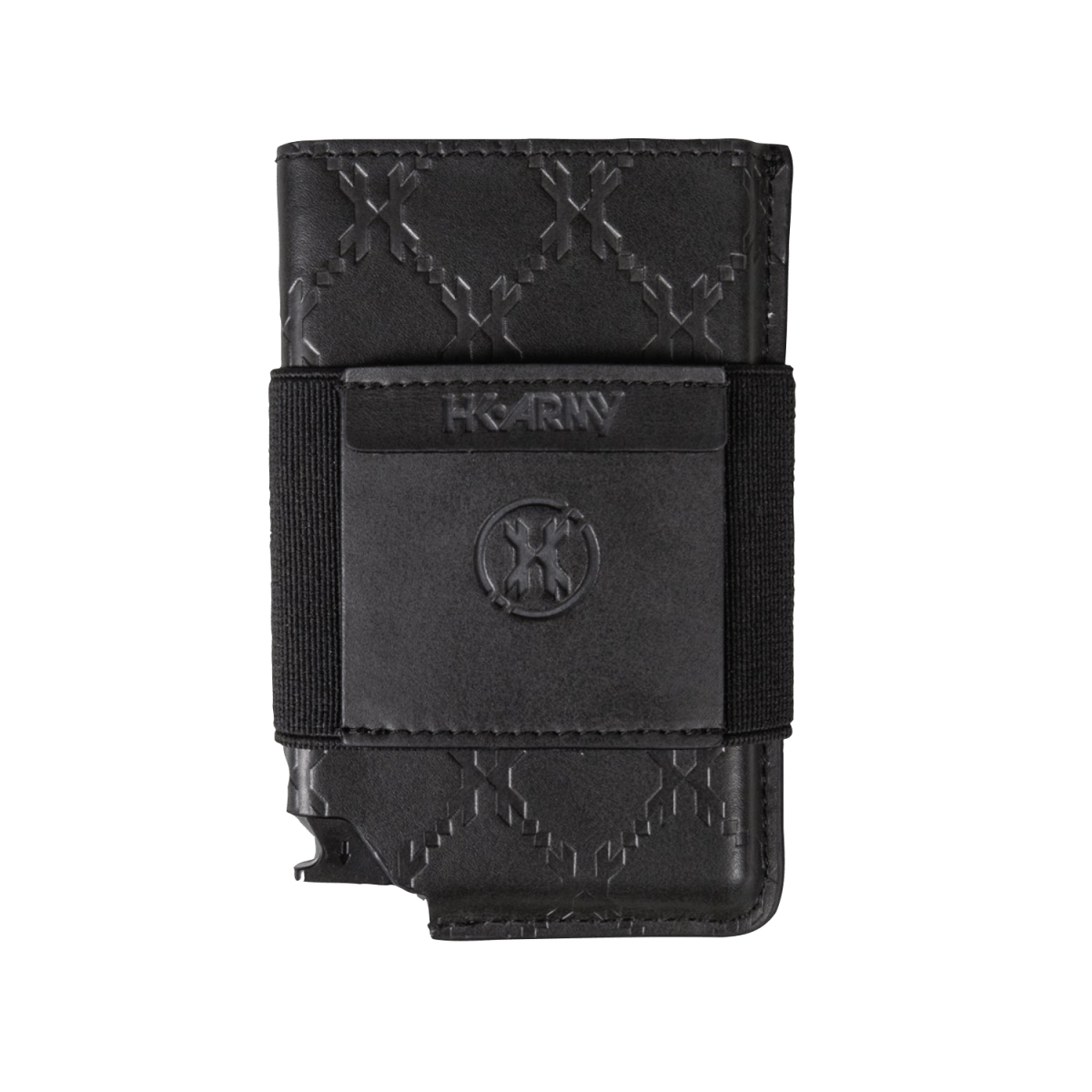 HK Army Switch-Geldbörse – Monogramm – Schwarz