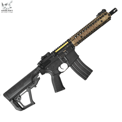 Von ICS EMG/Daniel Defense lizenziertes MK18 EBB AEG Gelsoft-Gewehr
