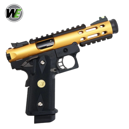 WE Galaxy Hi-Capa 5.1 Typ A GBB Pistole – Gold Slide K Rahmen