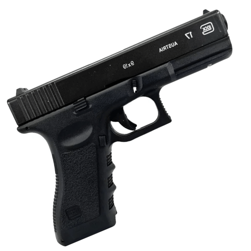 KELE Glock Handpistole mit Metallschlitten – Schwarz