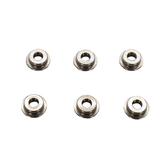 Lonex 6 mm Doppelrillen-Edelstahlbuchse (6 Stück)