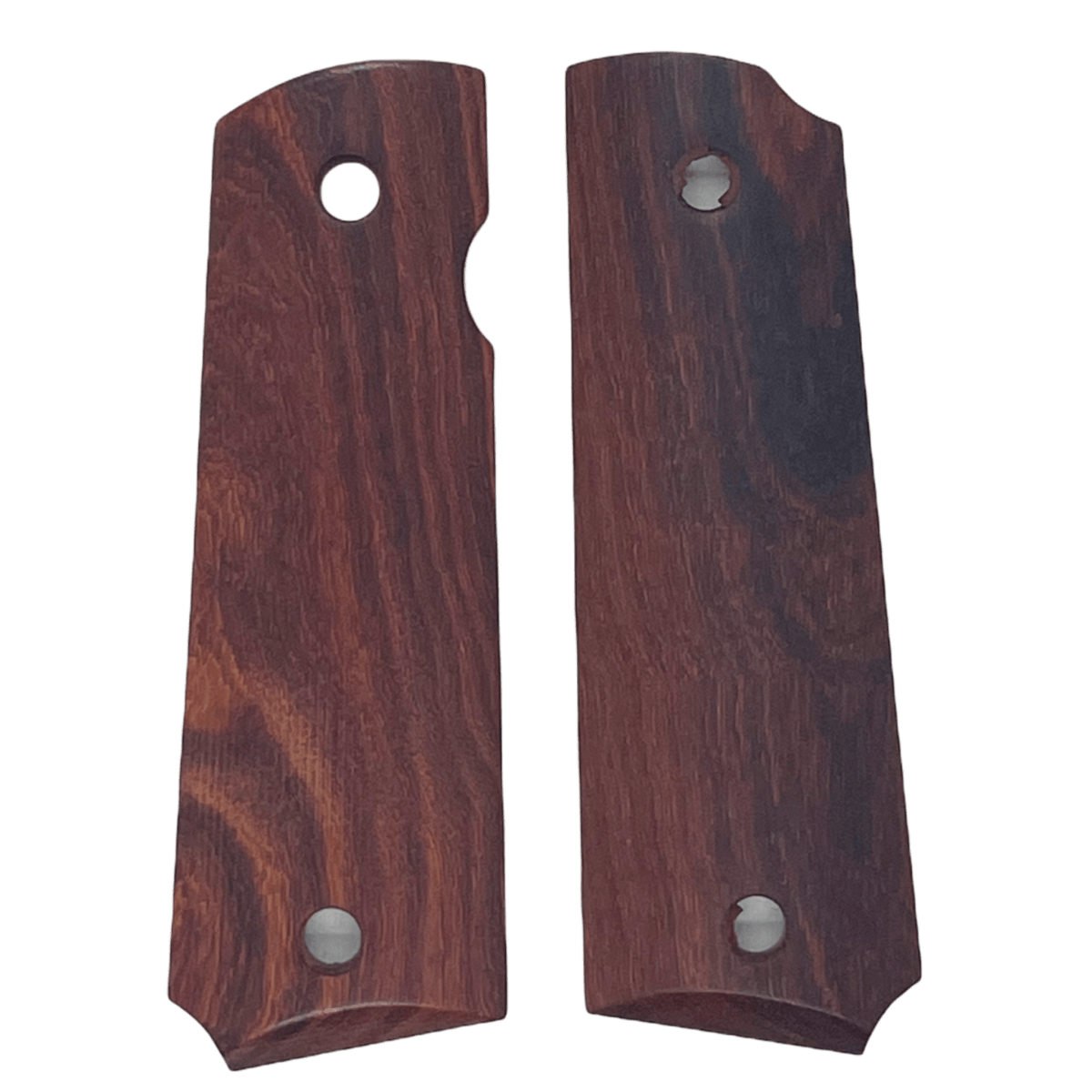 Real Wood Pistol Grip Set for GE 1911 GBB Pistols Type 1 - Tactical Edge Hobbies