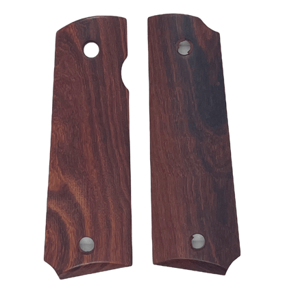 Real Wood Pistol Grip Set for GE 1911 GBB Pistols Type 1 - Tactical Edge Hobbies