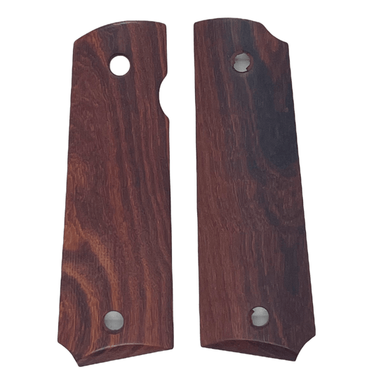 Real Wood Pistol Grip Set for GE 1911 GBB Pistols Type 1 - Tactical Edge Hobbies