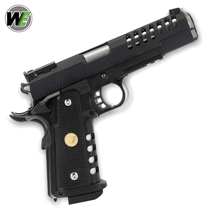 „Skeletor“ We Tech Full Metal Hyper Speed Hi-Capa Gas Blowback Gel Blaster Pistole – Schwarz