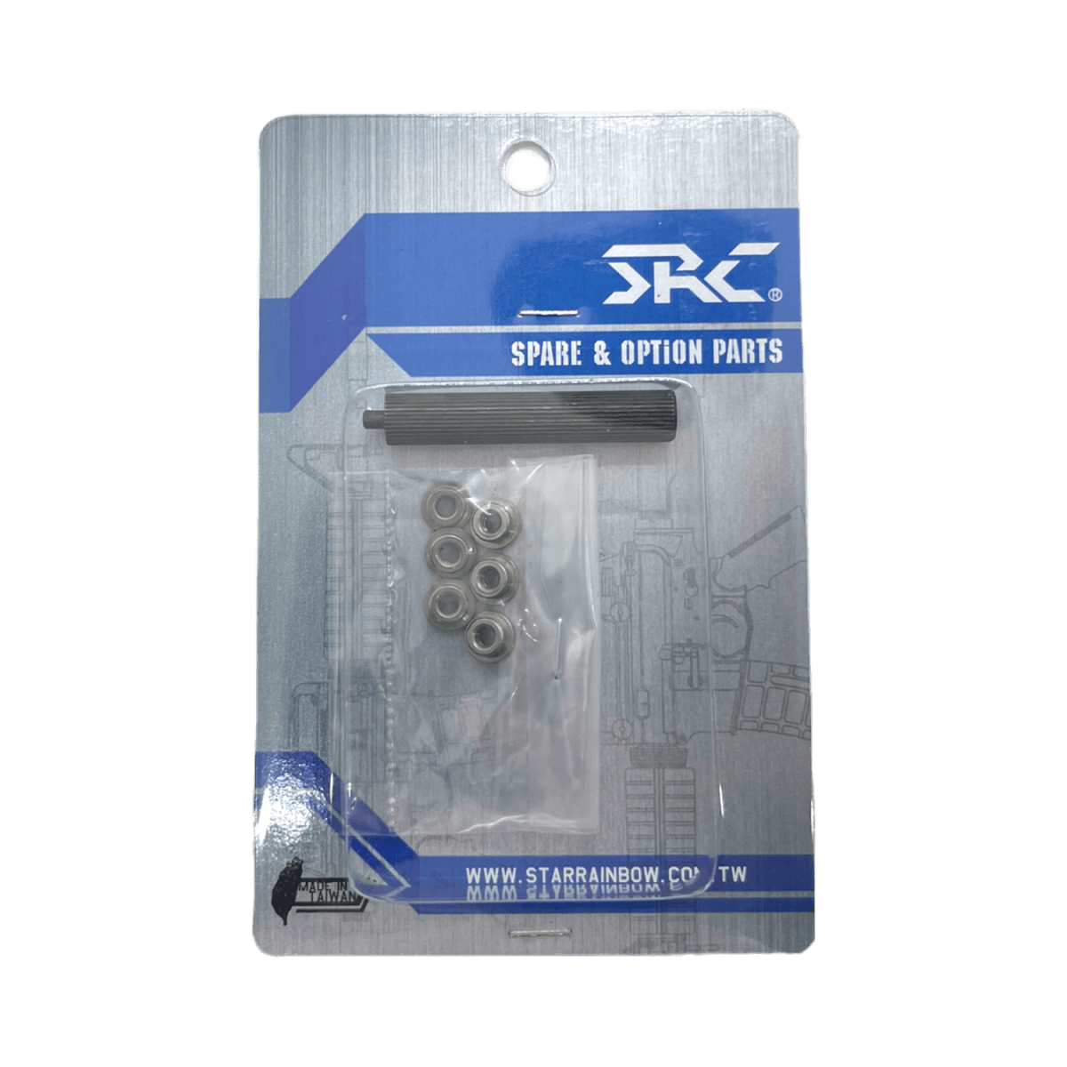 SRC 7mm Edelstahlbuchse